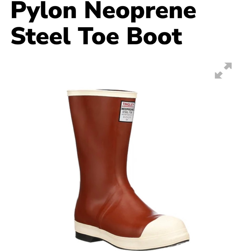 Brand New Tingley Neoprene Steel toe Boots!